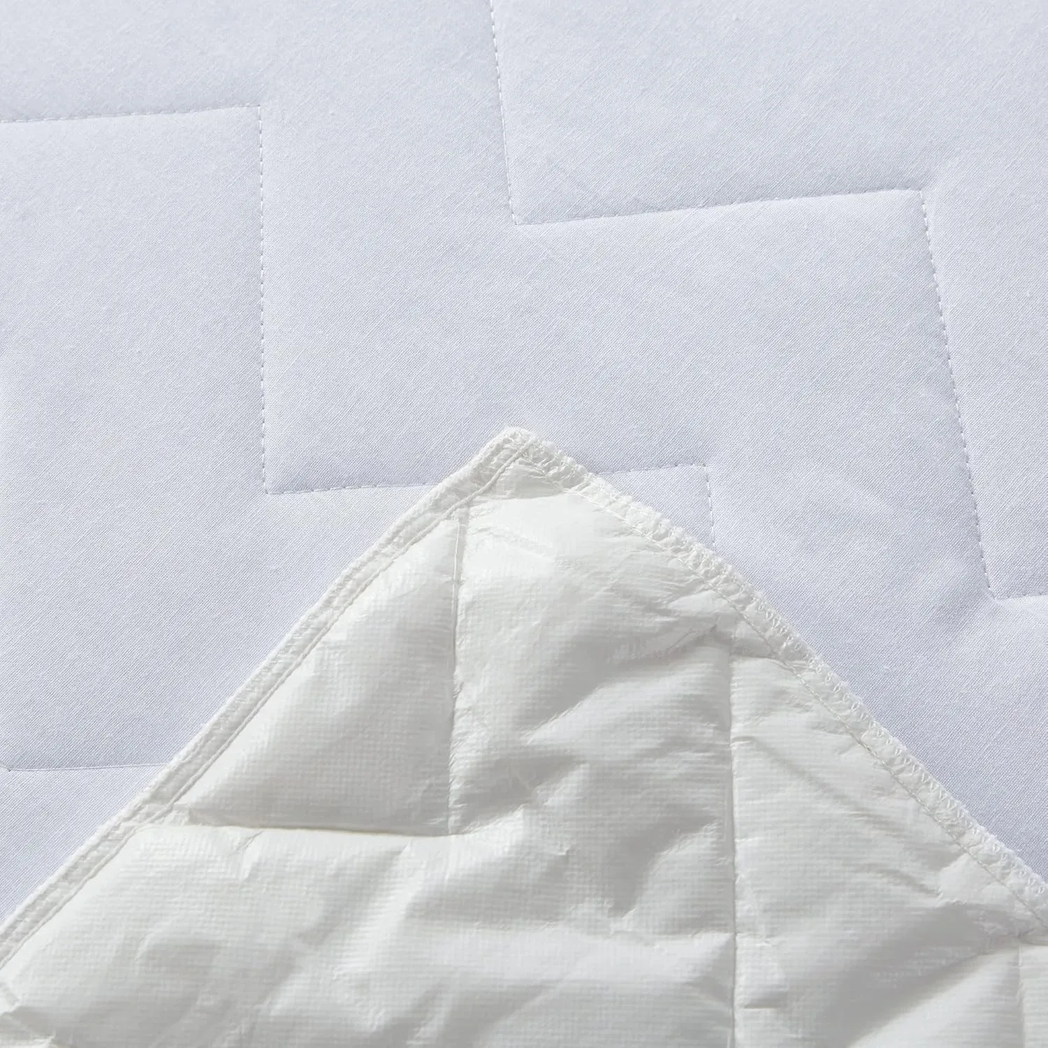 100% Ultra-Soft Cotton Quilted Anti-Microbial Mattress Cover Protector | King Single Size