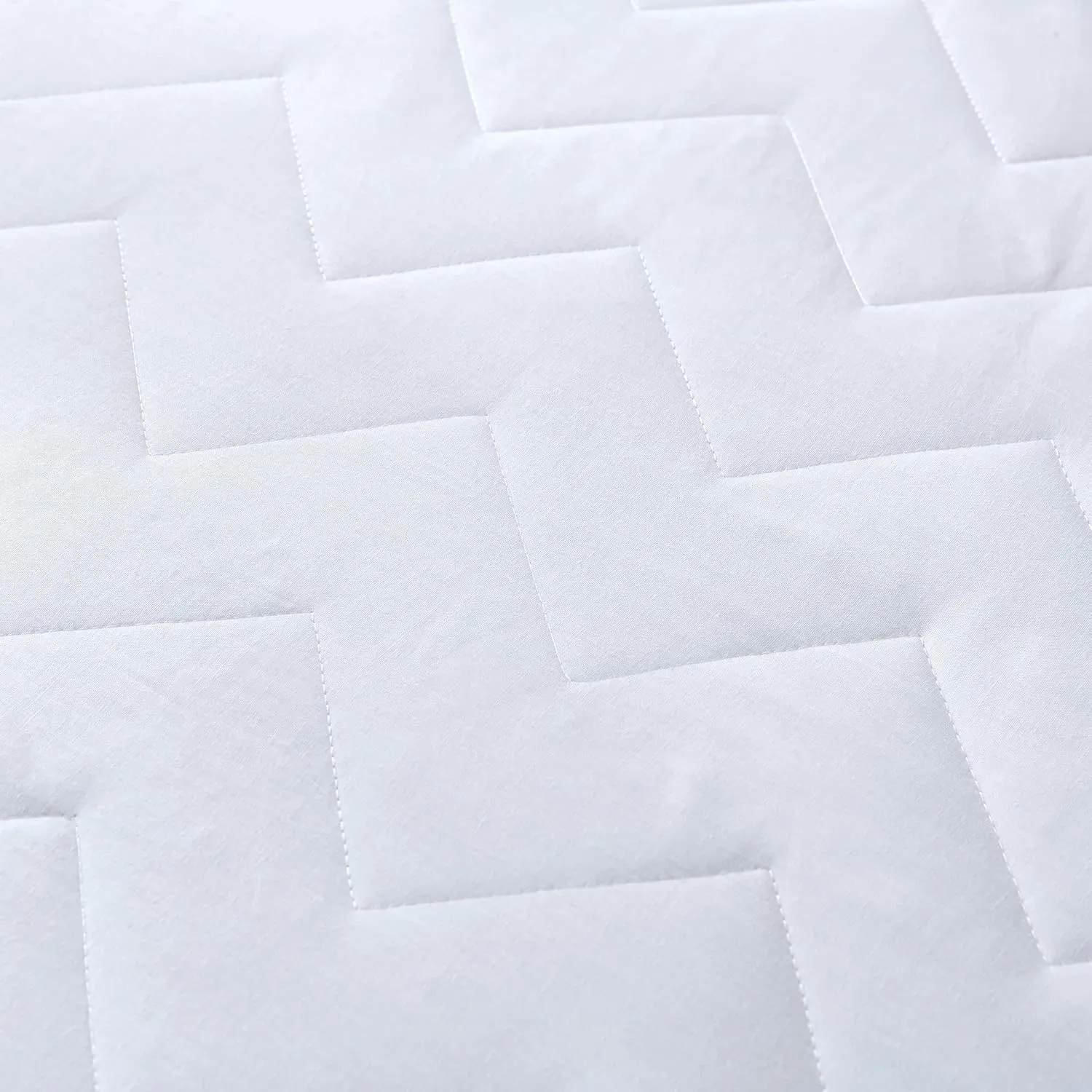 100% Ultra-Soft Cotton Quilted Anti-Microbial Mattress Cover Protector | King Size