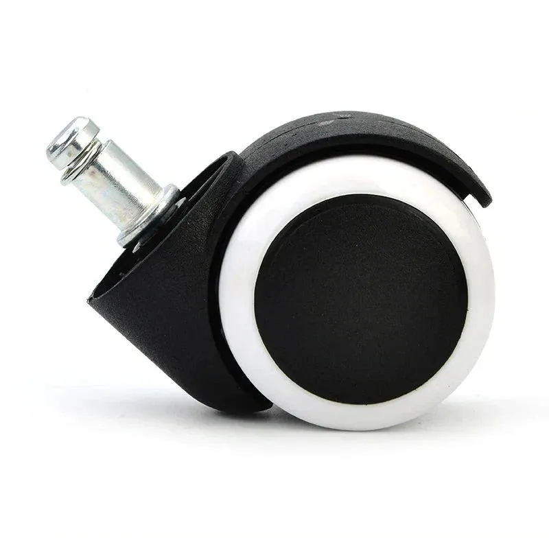 5 Piece Universal Mute Caster Set for Office Chairs 50kg Capacity