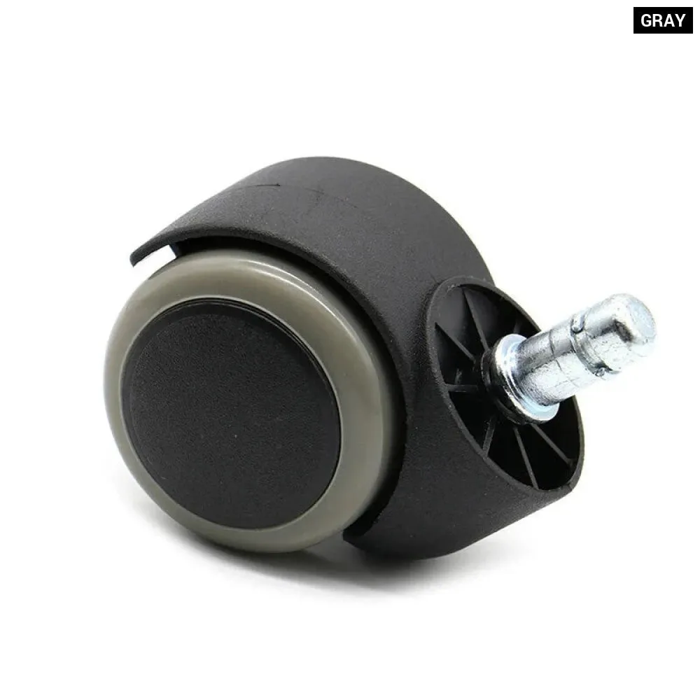 5 Piece Universal Mute Caster Set for Office Chairs 50kg Capacity