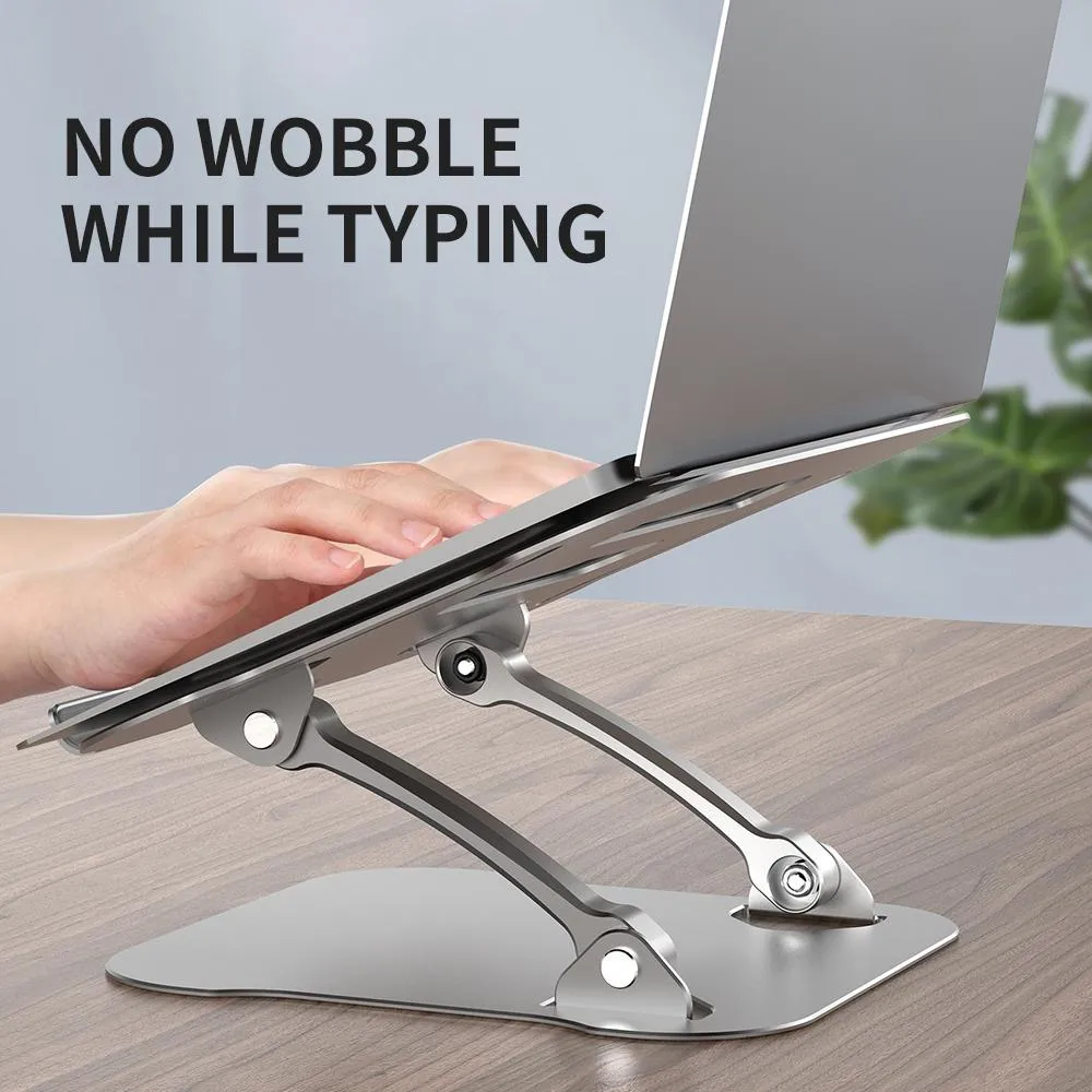 Adjustable Laptop Stand Silver