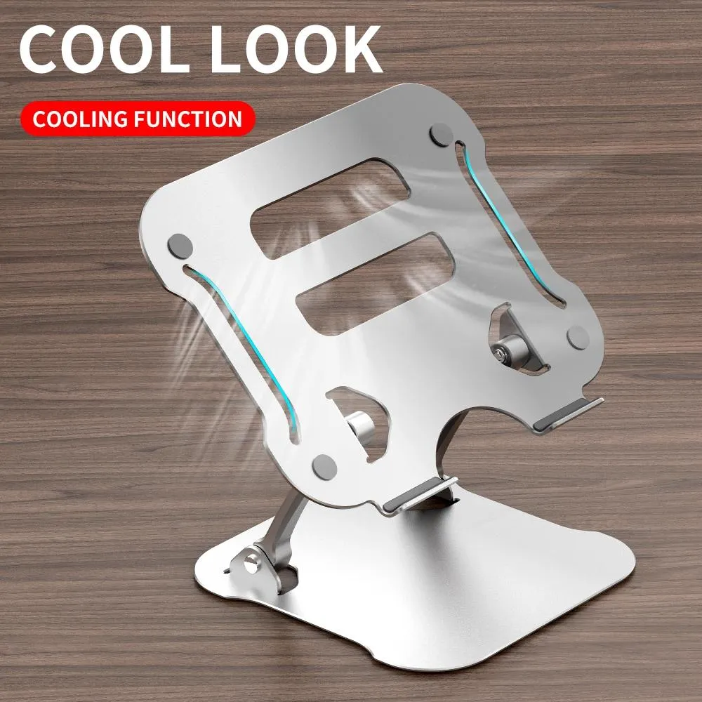 Adjustable Laptop Stand Silver