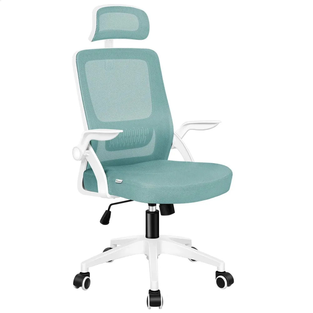 Adjustable Mesh Office Chair Head Armrests