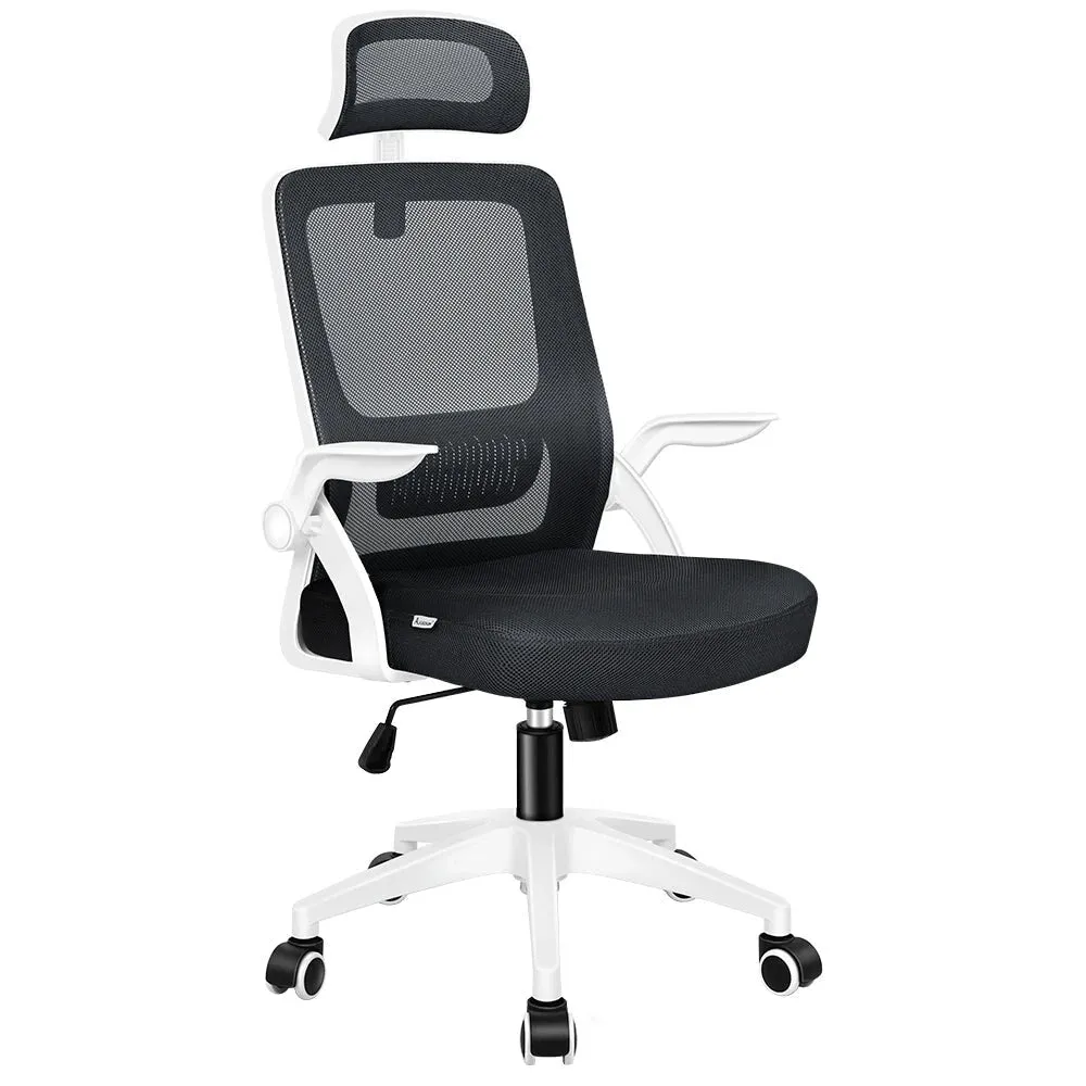 Adjustable Mesh Office Chair Head Armrests