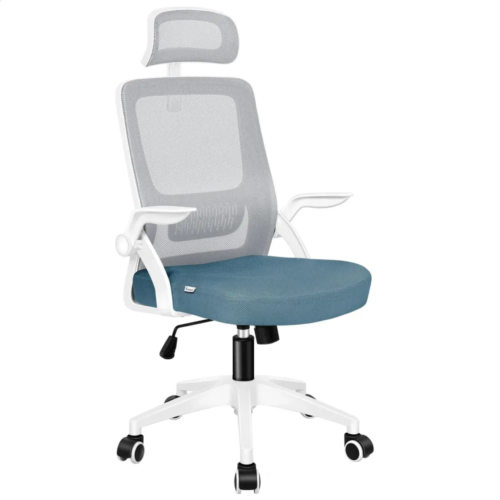 Adjustable Mesh Office Chair Head Armrests