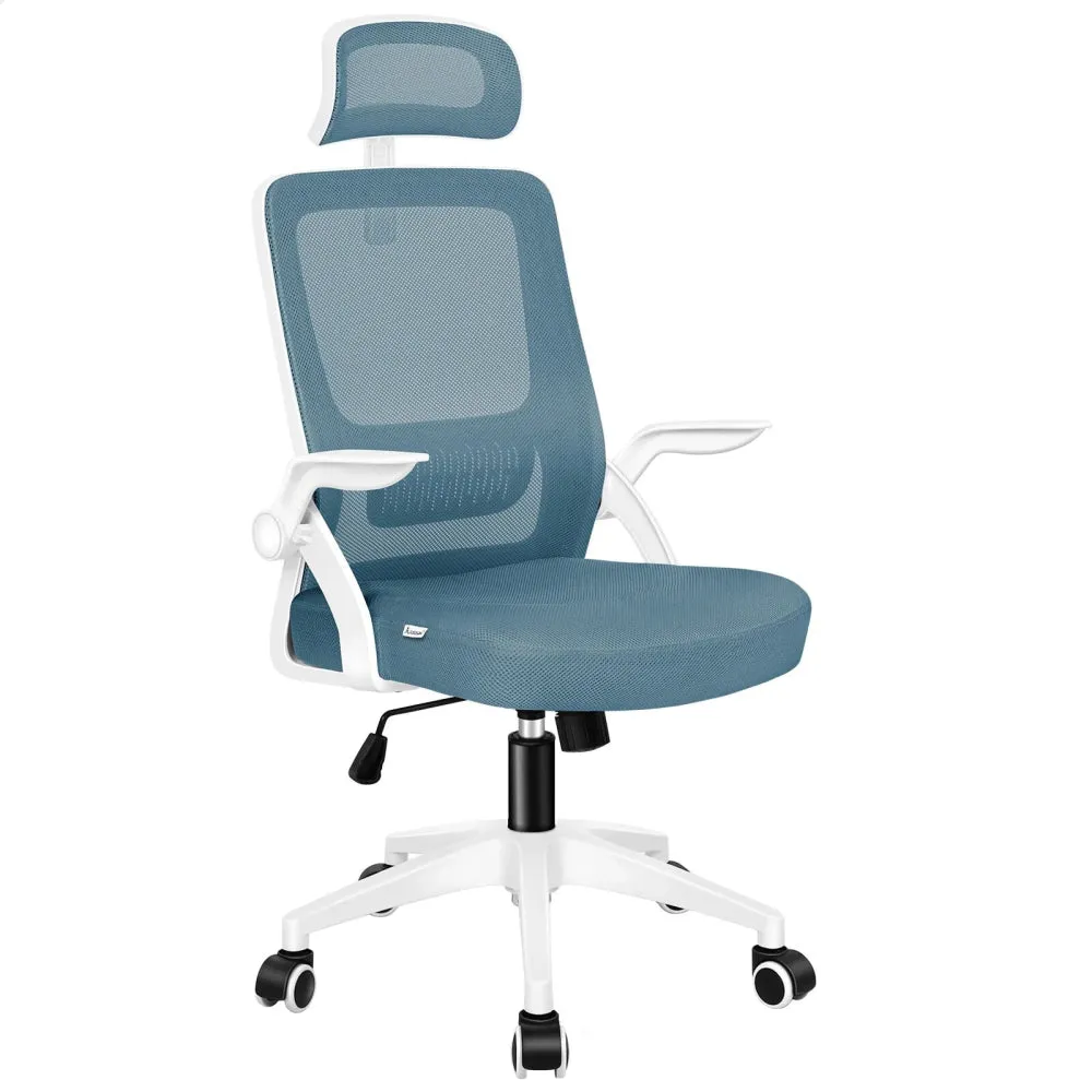 Adjustable Mesh Office Chair Head Armrests