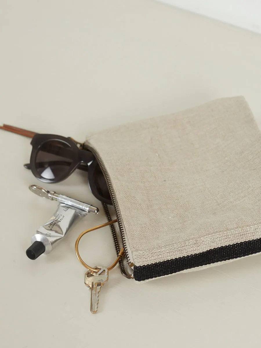 James Linen Pouch