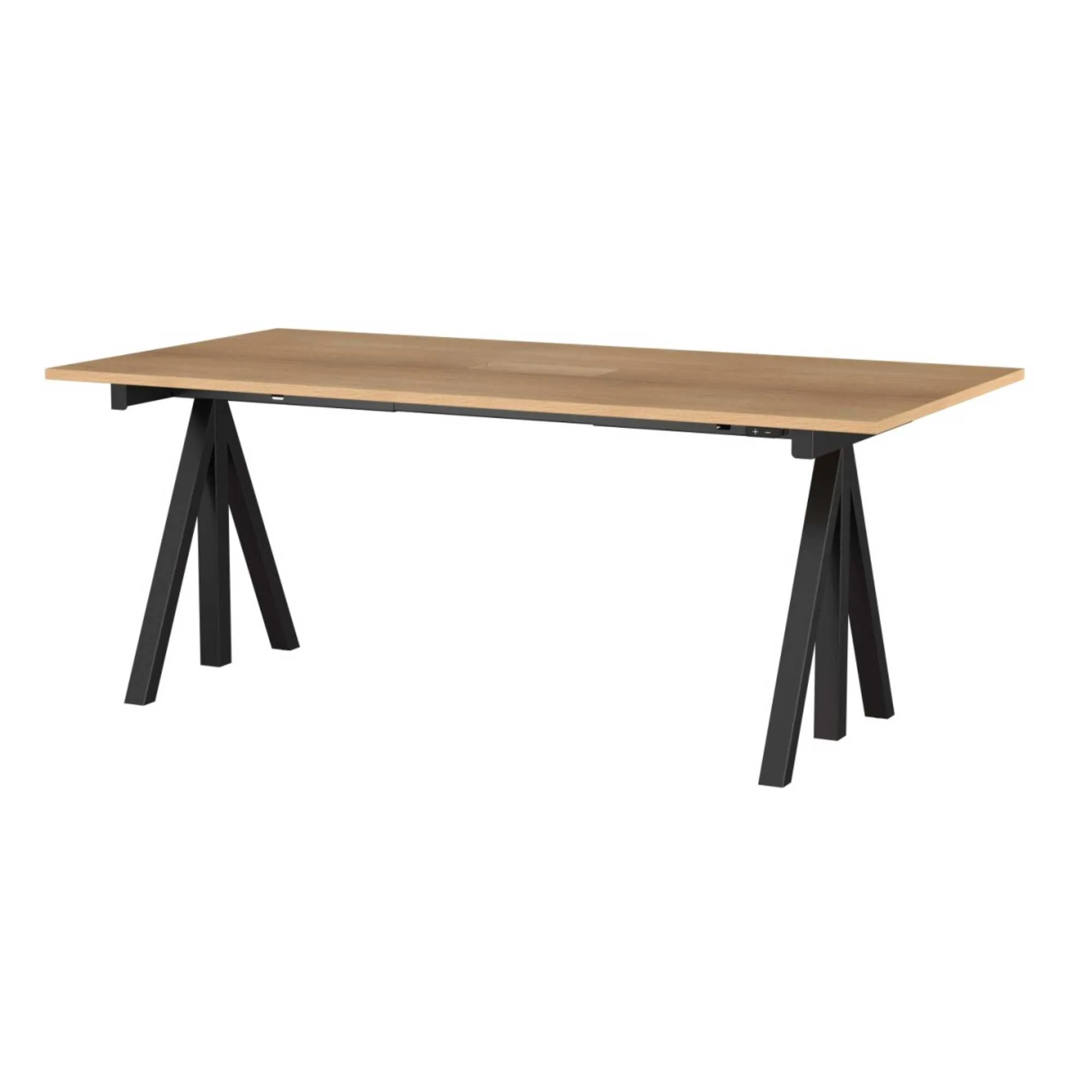 STRING WORKS Height-adjustable Work Desk
