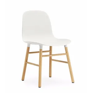 White Form Chair